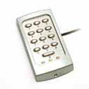 Touchlock K-Serie Edelstahl Tastaturen K38E, K50E, K75E

